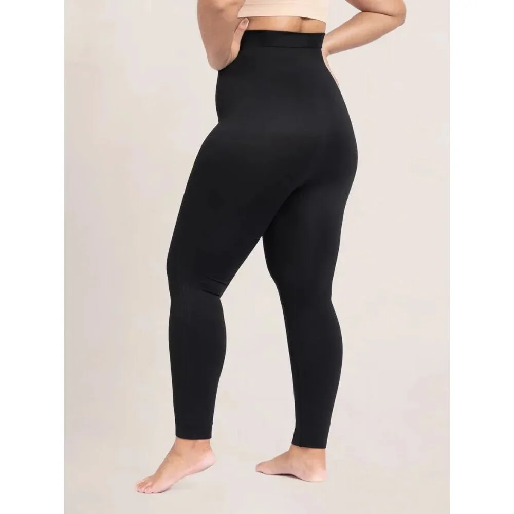 Empetua by Shapermint High-Waisted Shaping Leggings Black 2XL - Picture 2 of 6